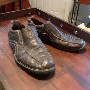 Clarks Leather Slip-on Shoes